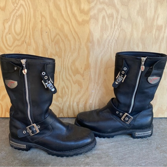 Red Wing Motorcycle Boot - Picture 3 of 4